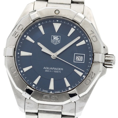 タグホイヤー アクアレーサー デイト WAY1112 メンズ 【中古】