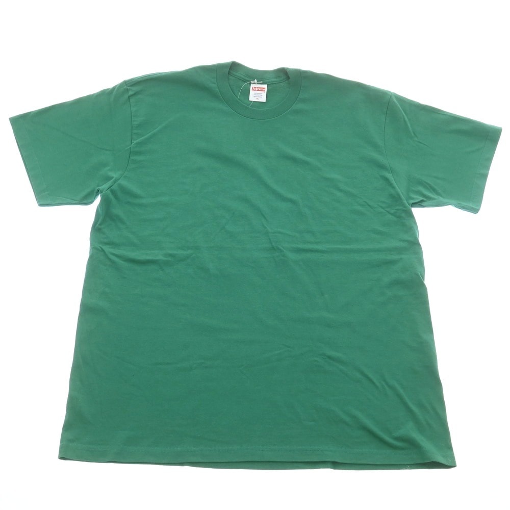 【中古】シュプリーム Supreme 2025年春夏 Tape Tee クルーネック 半袖Tシャツ グリーン【サイズXL】【メンズ】