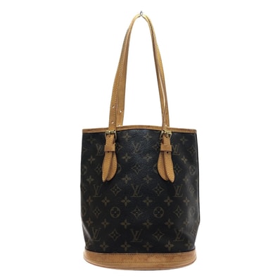 □□LOUIS VUITTON ルイヴィトン モノグラム プチ・バケット トートバッグ 本体のみ M42238 モノグラム