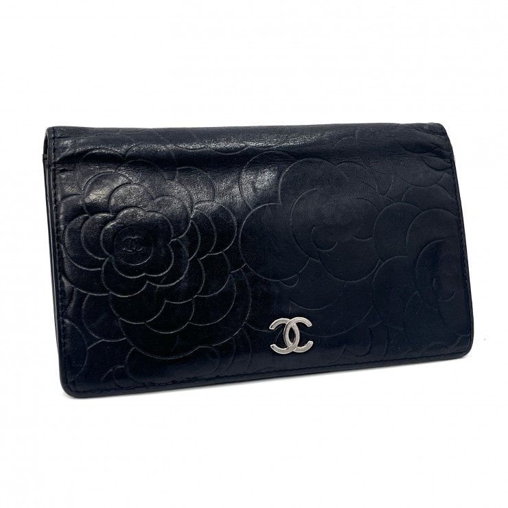 C (やや傷や汚れあり)】CHANEL（シャネル）カメリア ココマーク