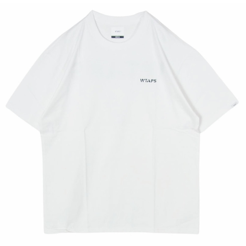 WTAPS ダブルタップス Tシャツ 20AW 202PCDT-ST01S BOB SCREEN SS バックロゴプリント 半袖 Tシャツ カットソー ホワイト系 XL【新古品】【未使用】【中古】