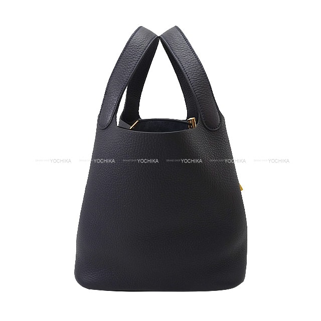 【恵比寿明治通り店】HERMES エルメス ハンドバッグ ピコタンロック 22 MM キャバン(カバン) トリヨンクレマンス ゴールド金具 K刻印 新品