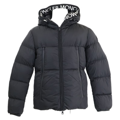 モンクレール MONTCLA モンクラ 内側ロゴ刺繍グログランテープ フーディダウンジャケット 2