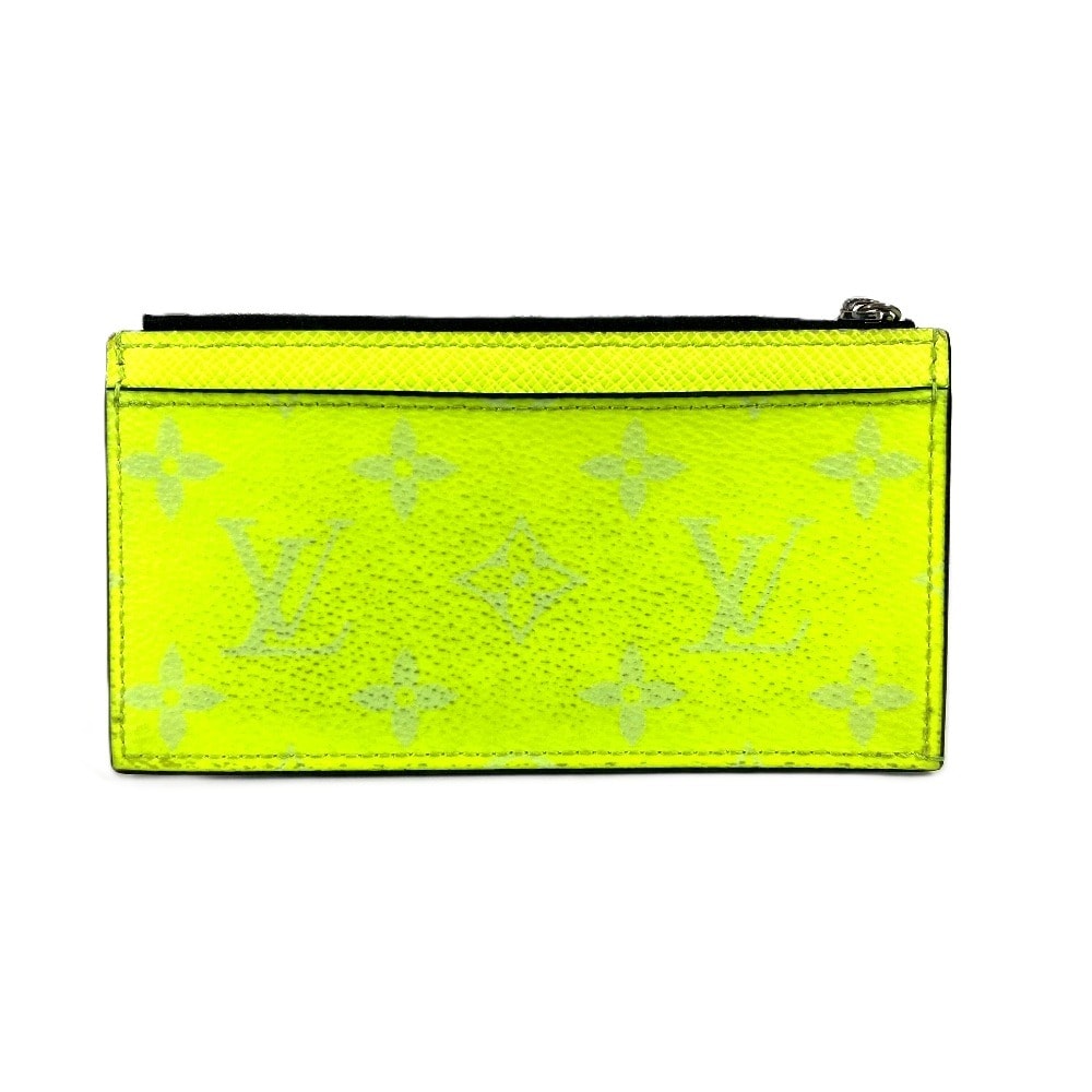ルイヴィトン LOUIS VUITTON コインカードホルダー M30320 タイガラマ 財布 小銭入れ コインケース タイガレザー イエロー