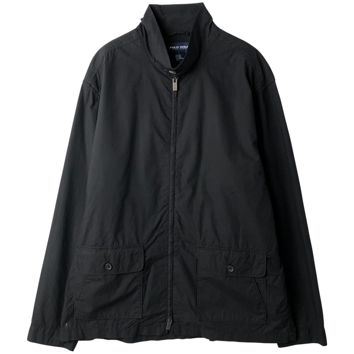 古着 ラルフローレン Ralph Lauren POLO GOLF ポロゴルフ スタンドカラー スイングトップ スポーツジャケット メンズXL相当/eaa609261