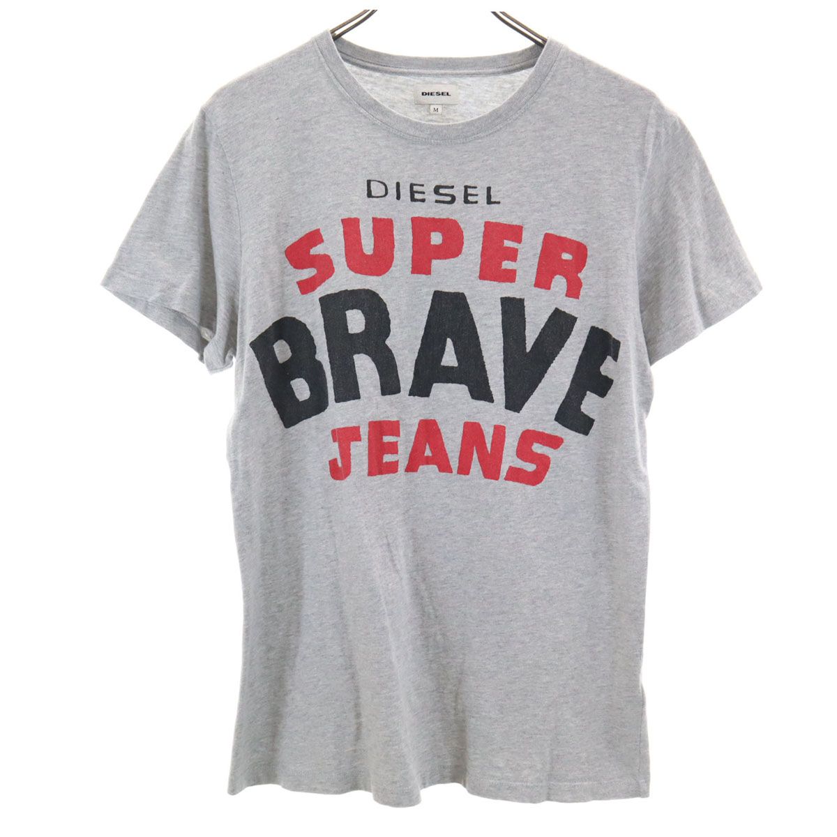 DIESEL ディーゼル ブルガリア製 半袖 Tシャツ M グレー