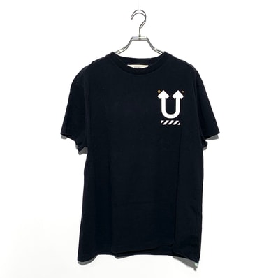 UNDERCOVER OFF-WHITE UC SKELETON DART SS TEE Black