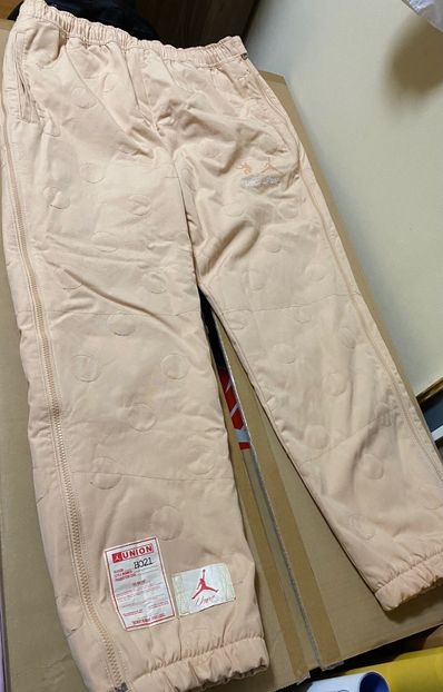 UNION × Jordan 2 Future is Now Pant "Beige"