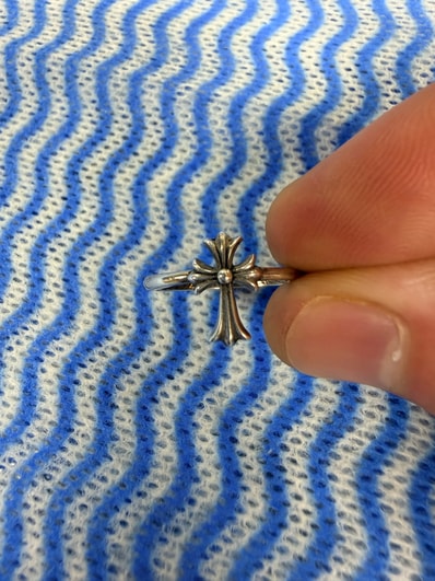 Chrome Hearts Bubblegum CH Cross "Silver"