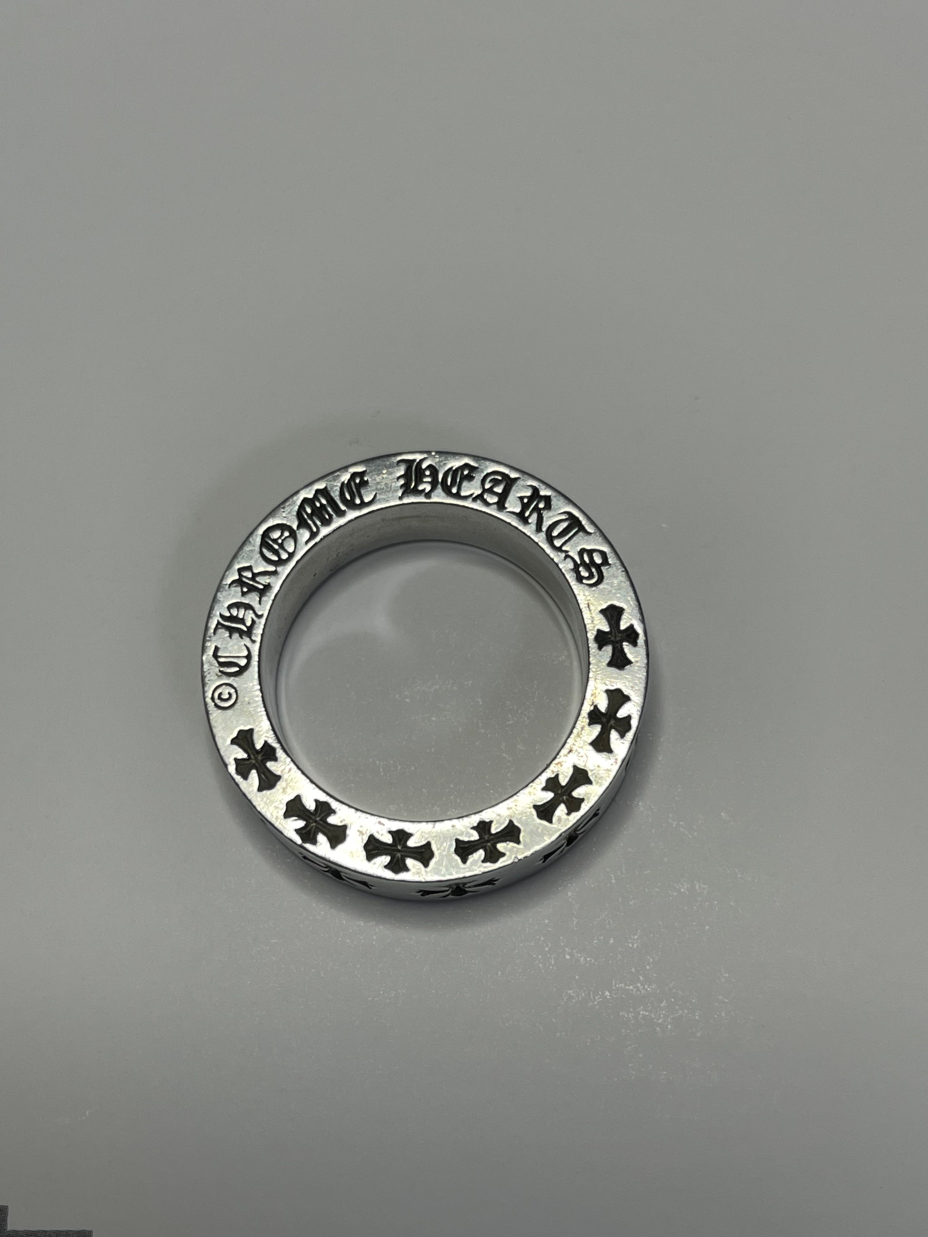 Chrome Hearts Spacer Ring 6mm Fuck You "Silver"