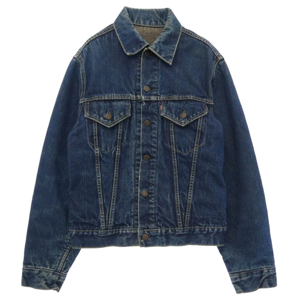 Levi's リーバイス ヴィンテージ オリジナル 60s 559 BIGE ブランケット ボタン裏刻印O デニムジャケット インディゴブルー系 サイズ表記なし【中古】