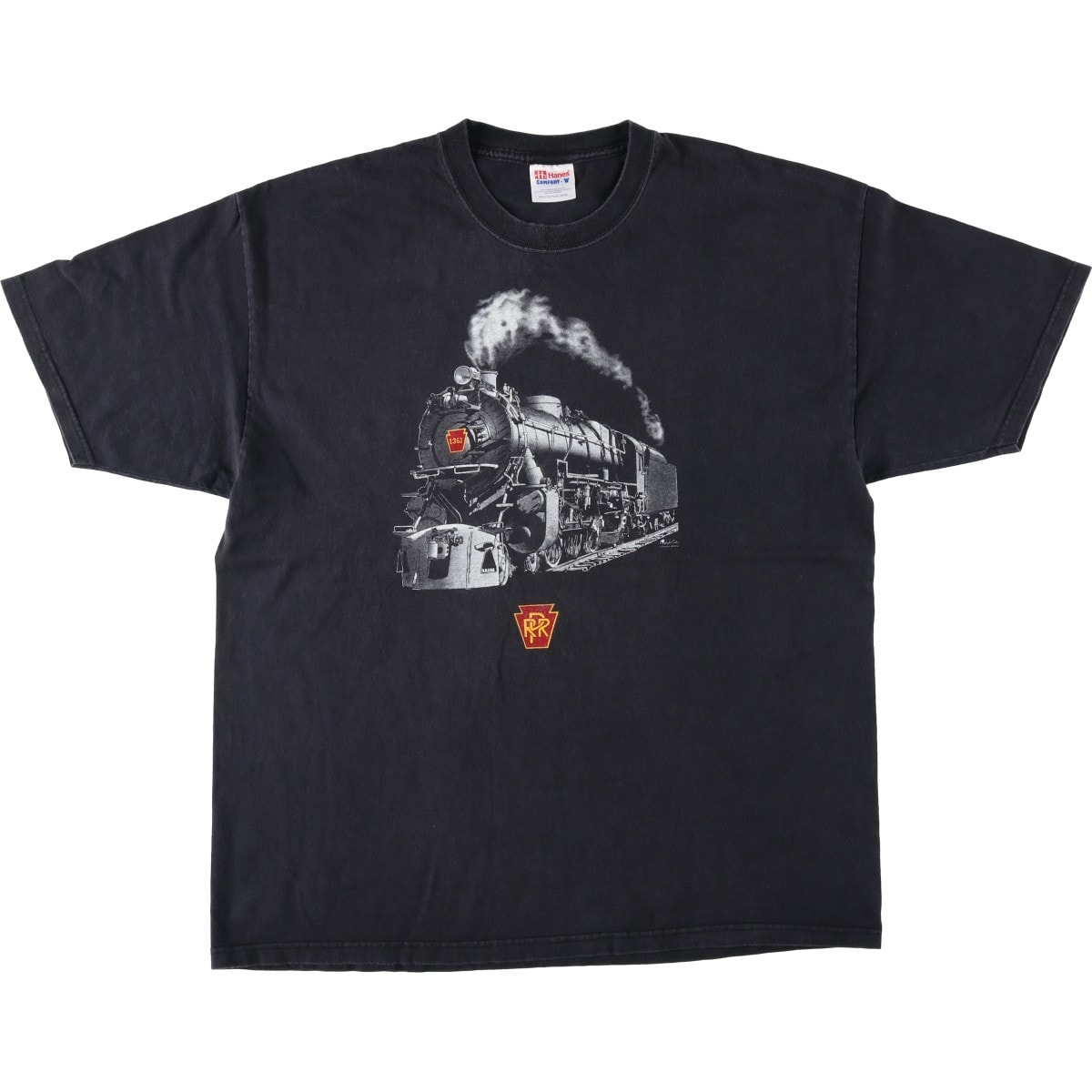古着 ヘインズ Hanes COMFORT-T プリントTシャツ メンズXL相当/eaa646123