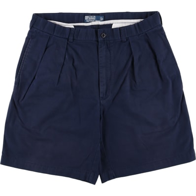古着 ラルフローレン Ralph Lauren POLO by Ralph Lauren ツータック チノショーツ ショートパンツ メンズw35相当/eaa565689
