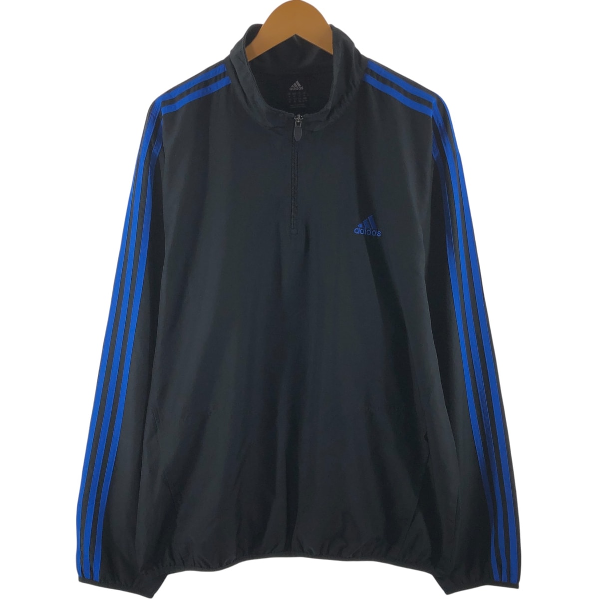 古着 00年代 アディダス adidas ハーフジップ ウォームアッププルオーバー メンズXL相当 /eaa523291 【中古】 【250223】/eaa523291