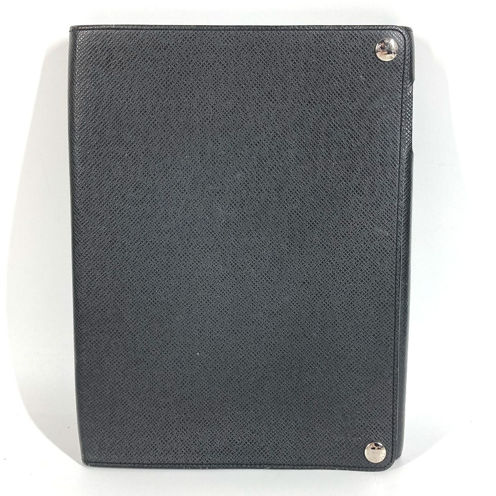 ルイヴィトン LOUIS VUITTON エテュイ iPadケース M93804 タイガ アイパッド タブレット ケース カバー iPadケース タイガレザー アルドワーズ ブラック