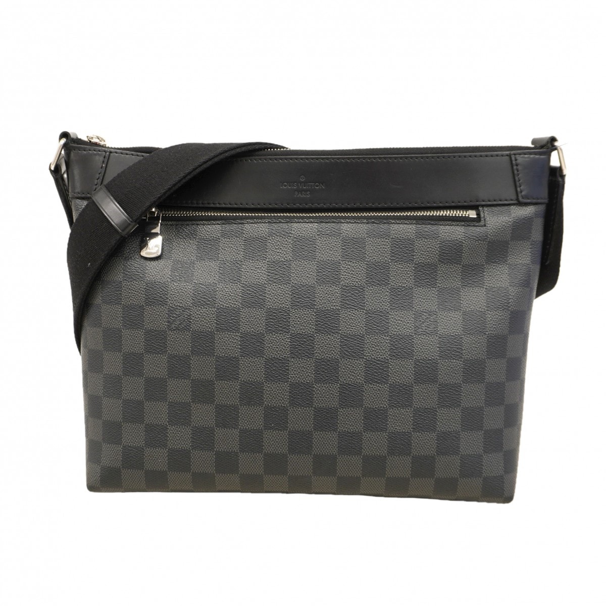 【6dc3832-k】ルイヴィトン ショルダーバッグ ダミエ・グラフィット ミックPMNM N40003 ブラック【中古】メンズ