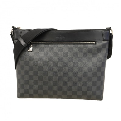 【6dc3832-k】ルイヴィトン ショルダーバッグ ダミエ・グラフィット ミックPMNM N40003 ブラック【中古】メンズ