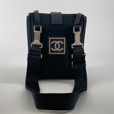CHANEL(シャネル) スポーツライン 7番台 ショルダーバッグ ブラック