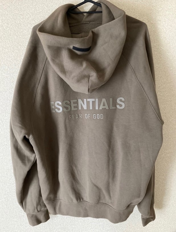 FEAR OF GOD ESSENTIALS PULLOVER HOODIE "Harvest"