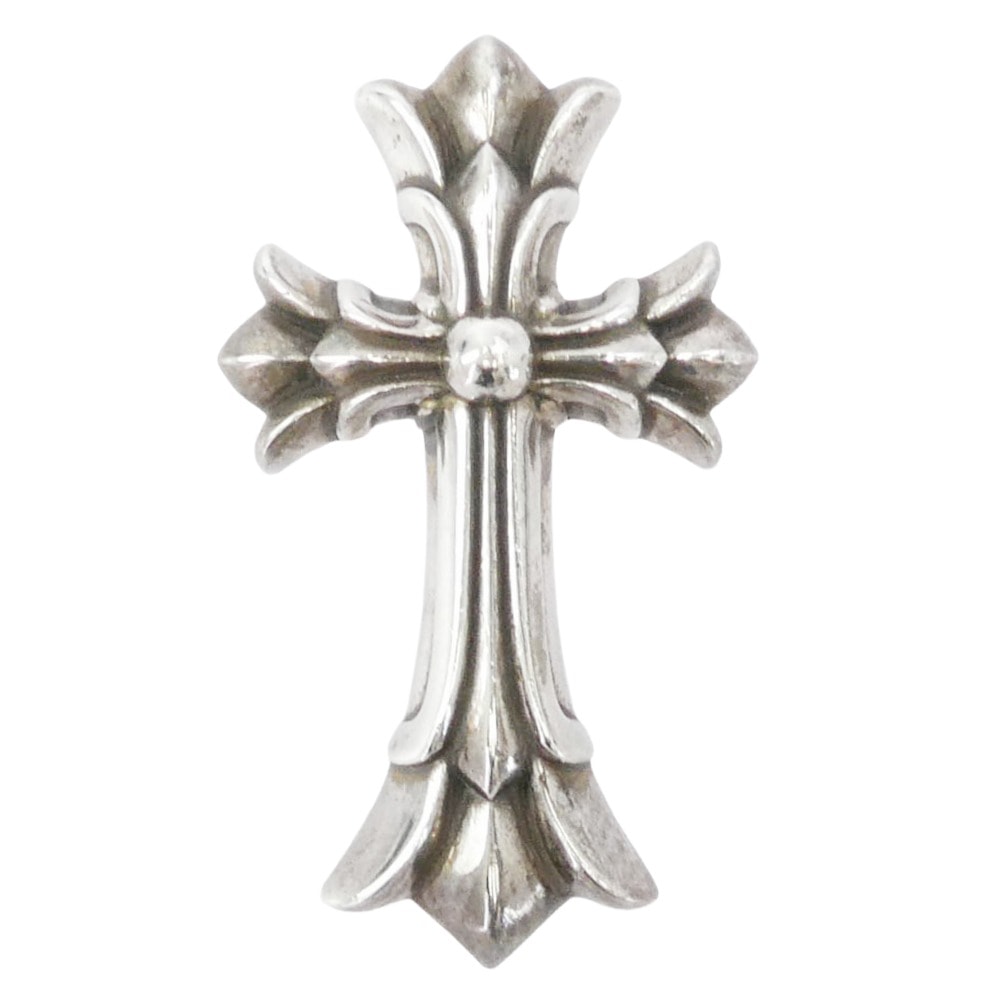 CHROME HEARTS クロムハーツ(原本無) ペンダントトップ DBL CH CRS SML スモール ダブルCHクロス ペンダントトップ シルバー系【中古】