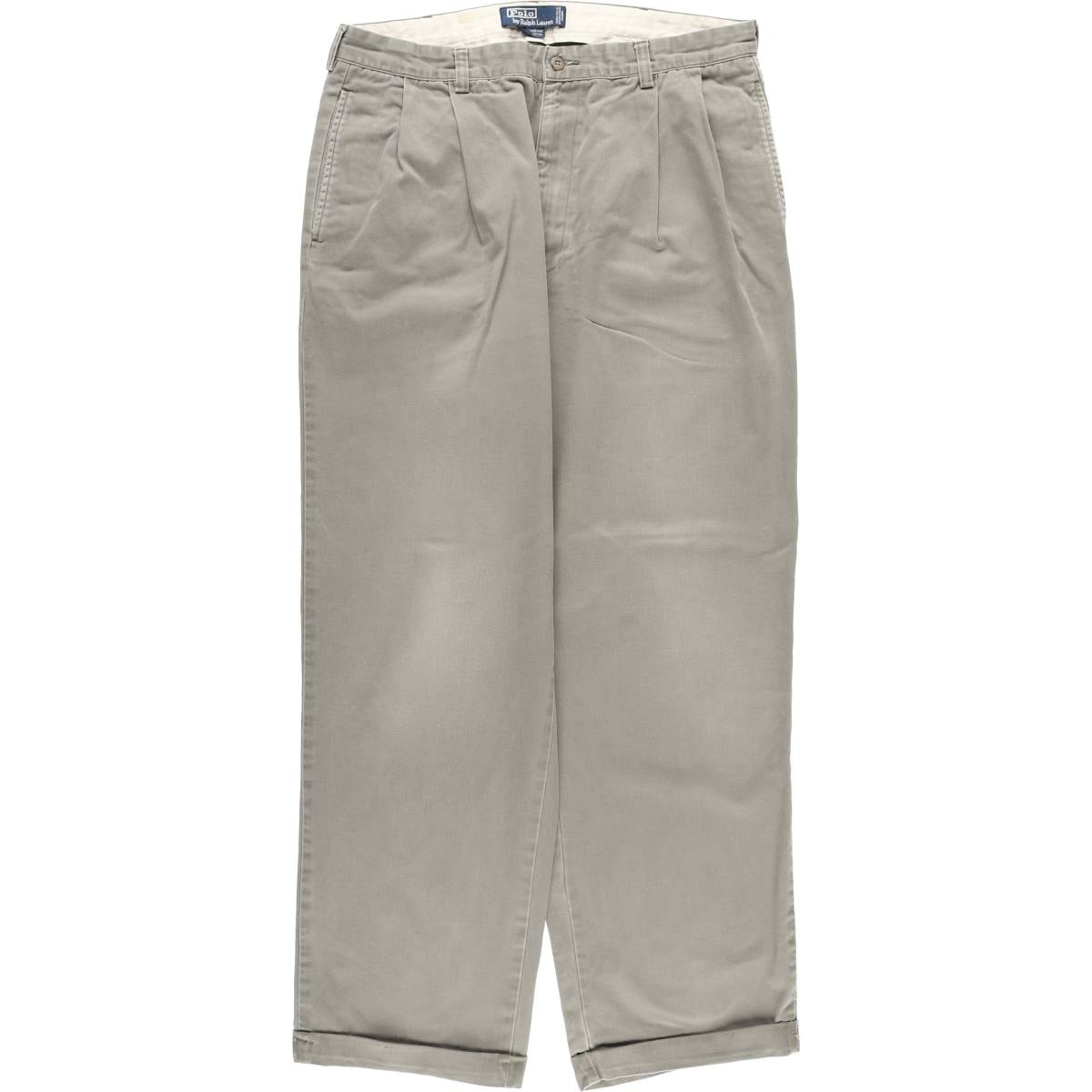 古着 ラルフローレン Ralph Lauren POLO by Ralph Lauren HAMMOND PANT ツータック チノパンツ メンズw35相当/eaa606360