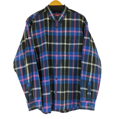 Supreme Stripe Zip L/S Polo Supreme Stripe Zip L/S Polo