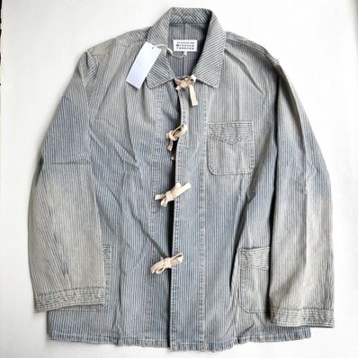 メゾンマルジェラ 21SS ヴィンテージ加工 デニム シャツ ジャケット 42