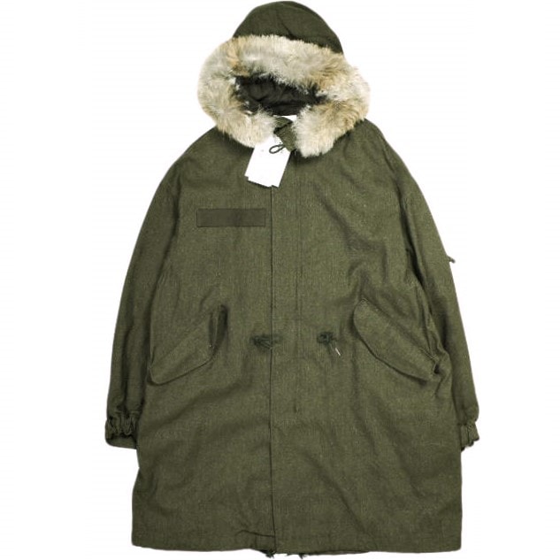 新品 visvim ビズビム 24AW 日本製 SIX-FIVE FISHTAIL PARKA (W/L) フィッシュテールパーカー 0124205013006 3 OLIVE ヴィズヴィム 定価358,600円 モッズコート アウター g24903