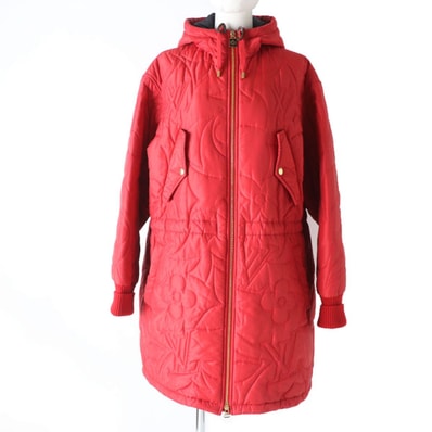 極美品 ルイヴィトン パーカー レッド レディース 36