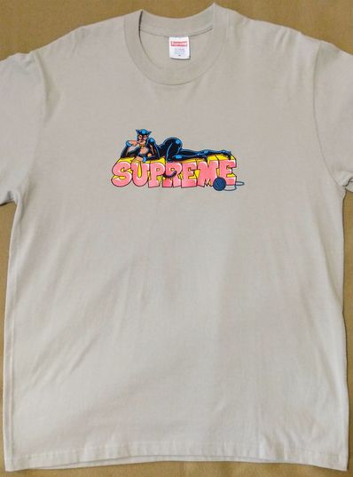 Supreme Catwoman Tee "Stone"