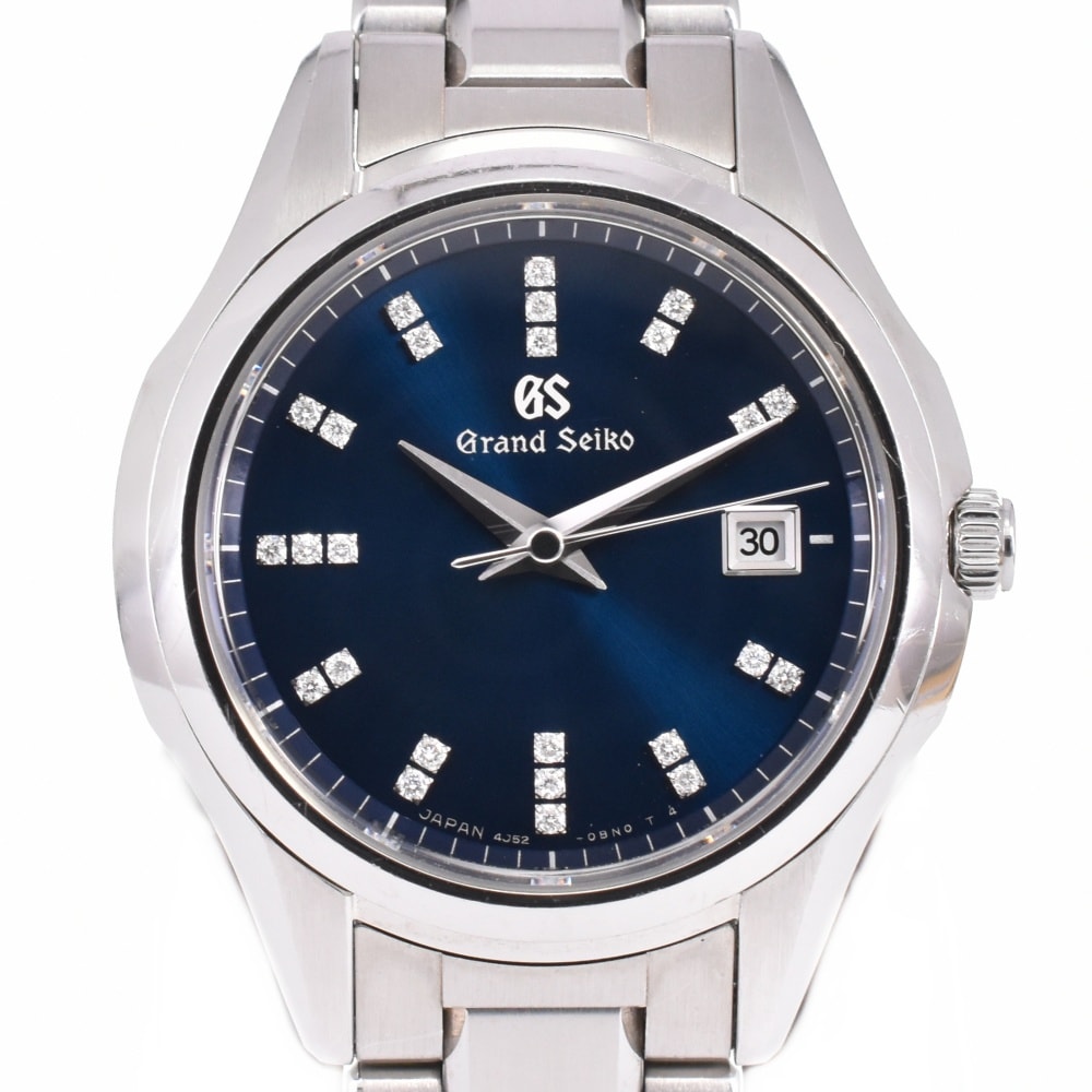 値下 セイコー SEIKO STGF325/4J52-0AE0 グランドセイコー 25P ダイヤモンド クォーツ レディース 良品 保証書付き O#143647