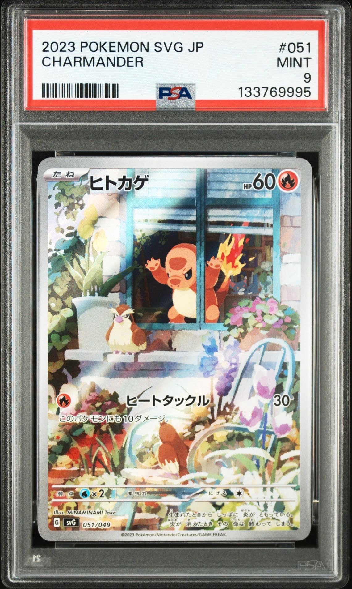 ヒトカゲ :フルイラスト [SVG 051/049](スペシャルデッキセットex「フシギバナ・リザードン・カメックス」)