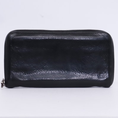 Chrome Hearts REC F Zip Wallet Plane "Black/Silver"