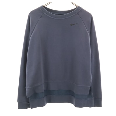NIKE ナイキ 長袖 スウェット トレーナー M チャコールネイビー