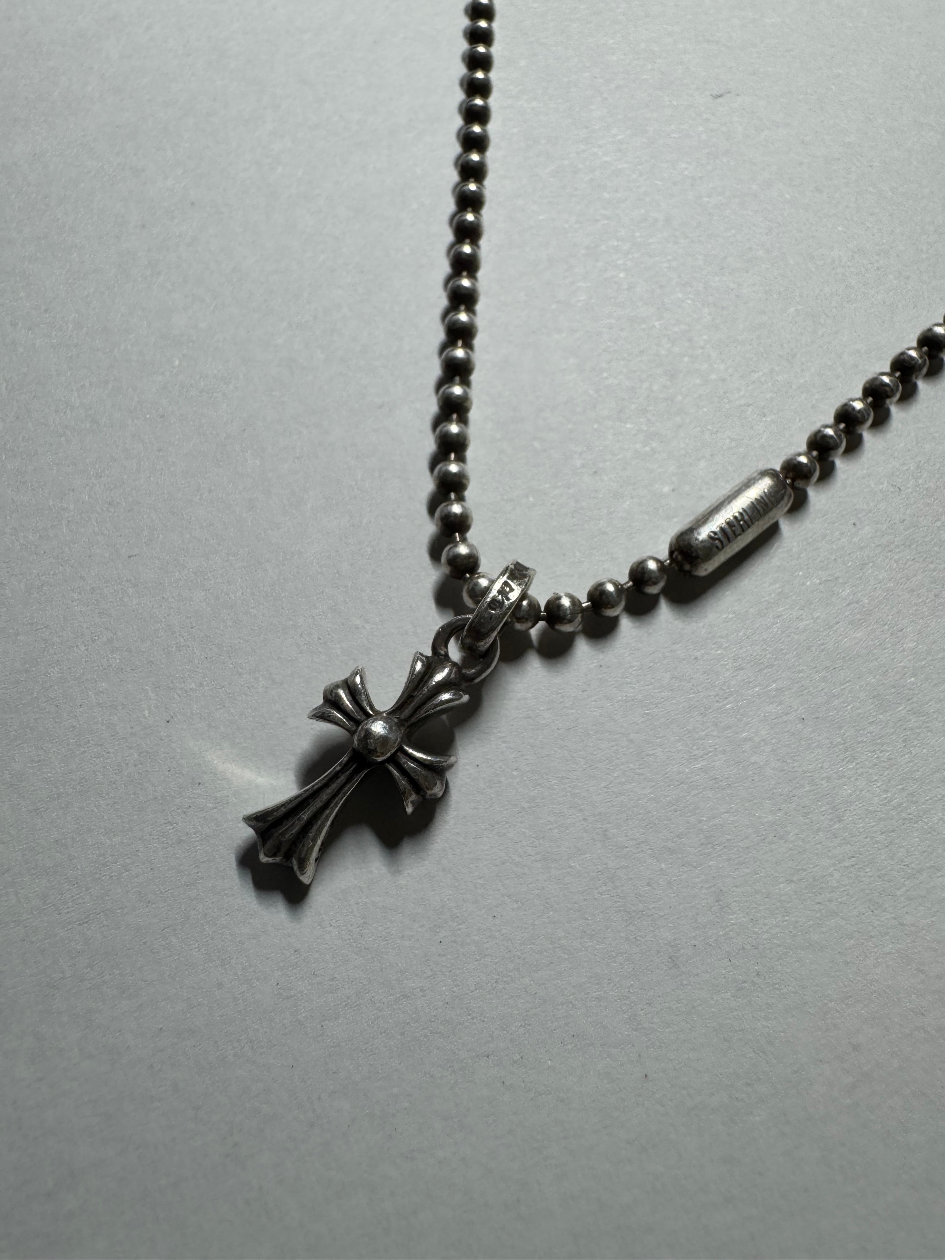 Chrome Hearts CH Cross Baby Fat Charm "Silver"