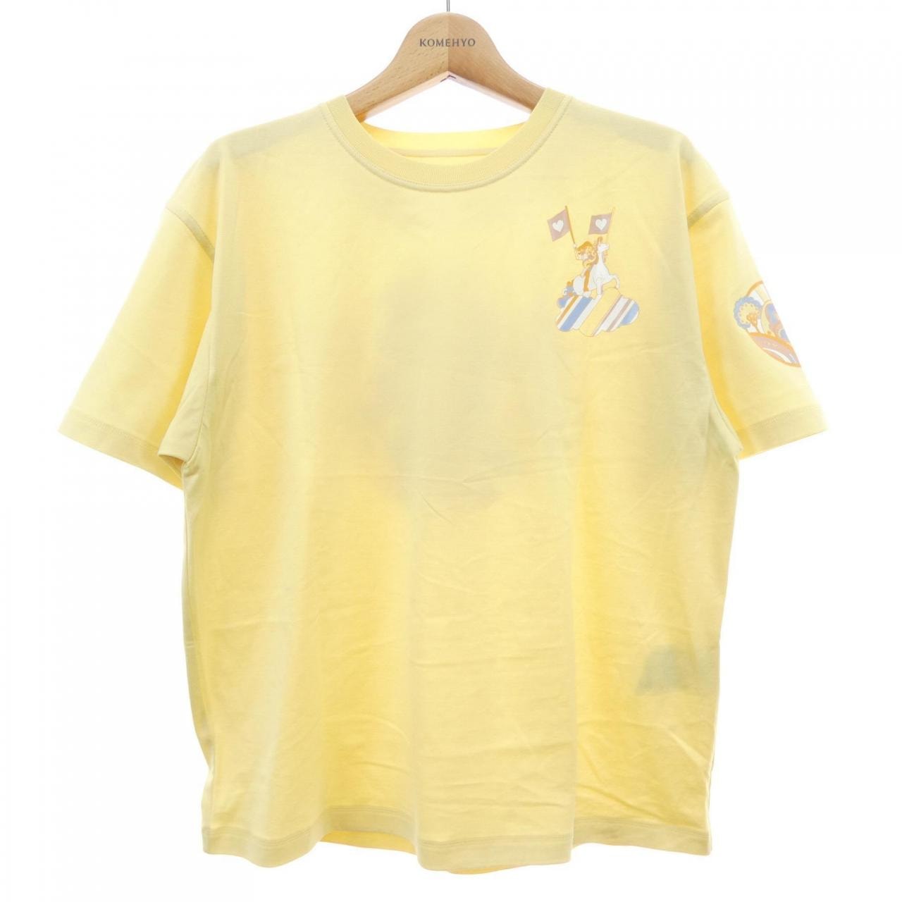 HERMES - 8627 未使用 エルメス FAUBOURG RAINBOW コットン Tシャツ B (目立った傷や汚れなし)】エルメス HERMES FAUBOURG RAINBOW