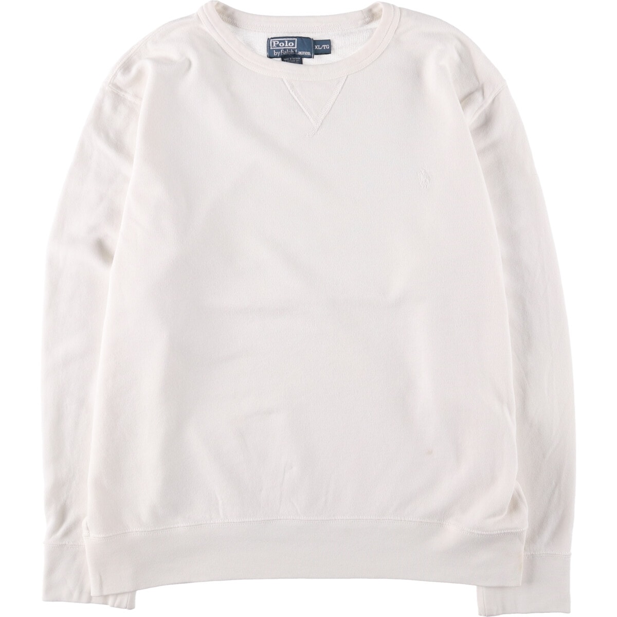 古着 ラルフローレン Ralph Lauren POLO by Ralph Lauren ワンポイントロゴスウェットシャツ トレーナー メンズXL相当/eaa576545