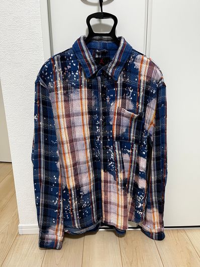 Nike JORDAN x Awake NY Flannel Shirt "Blue/Pink"