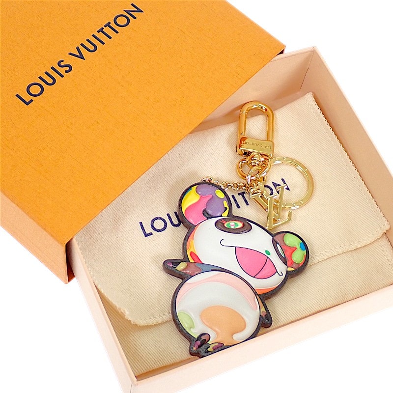 ルイヴィトン LV×TM キーホルダー スーパーフラット【中古】【Aランク】