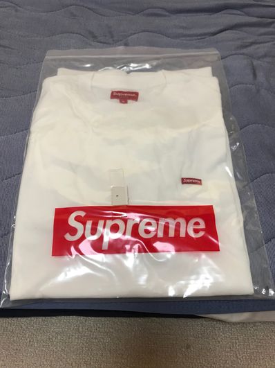 Supreme Small Box Tee "White"(20SS)