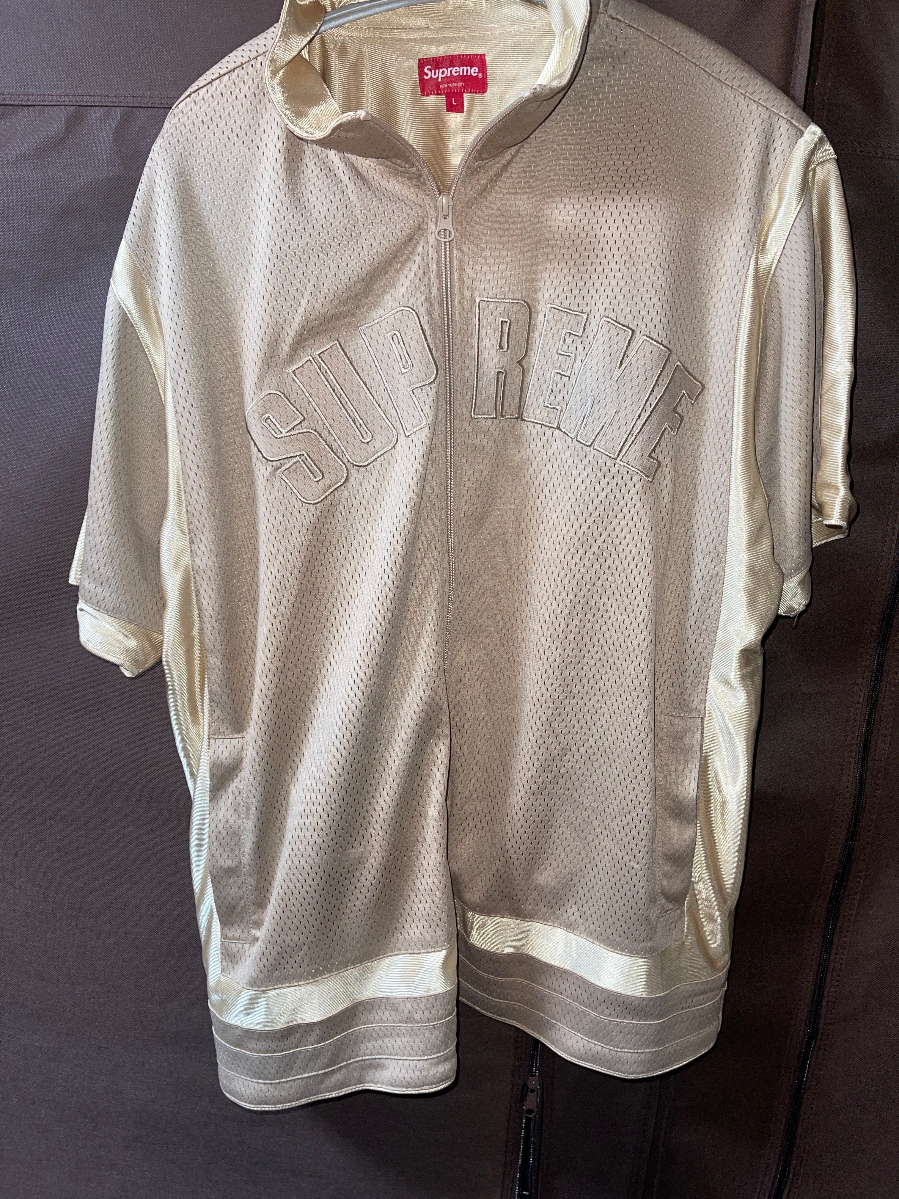 Supreme Mesh Warm Up Top "Tan"