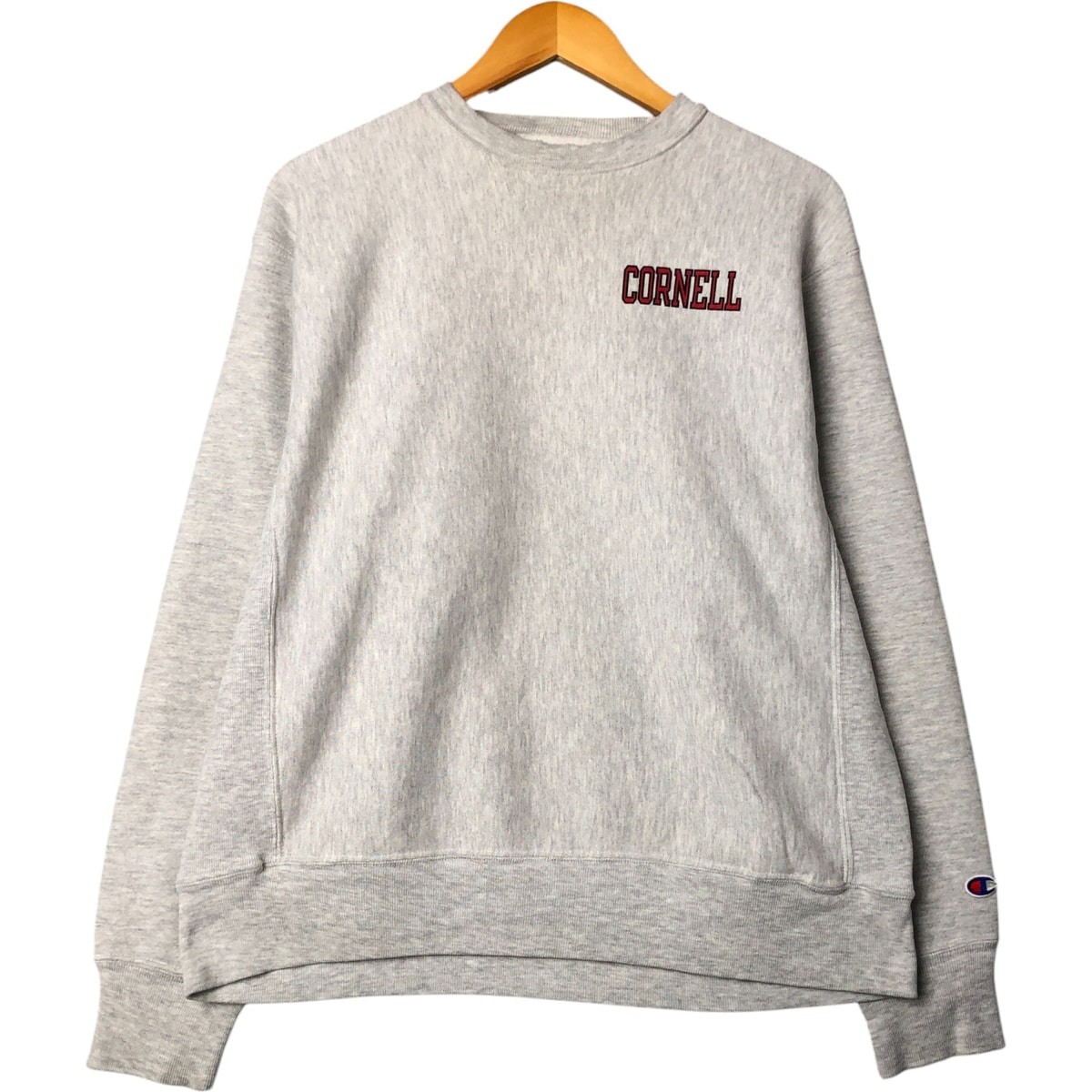古着 00年代 チャンピオン Champion ORIGINAL REVERSE WEAVE オリジナルリバースウィーブ CORNELL コーネル大学 カレッジスウェットシャツ トレーナー メンズM相当/eaa585019