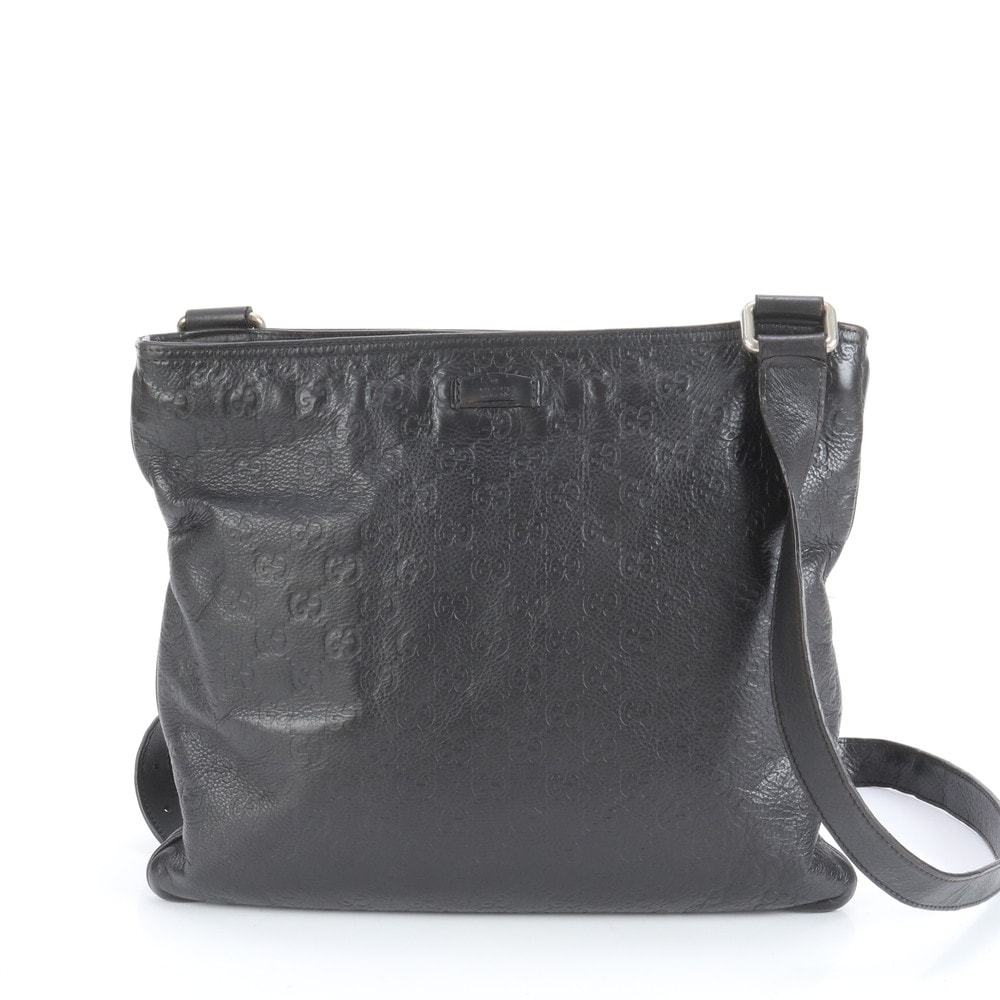 ■新品同様 グッチ グッチシマ 201446 ショルダーバッグ レザー