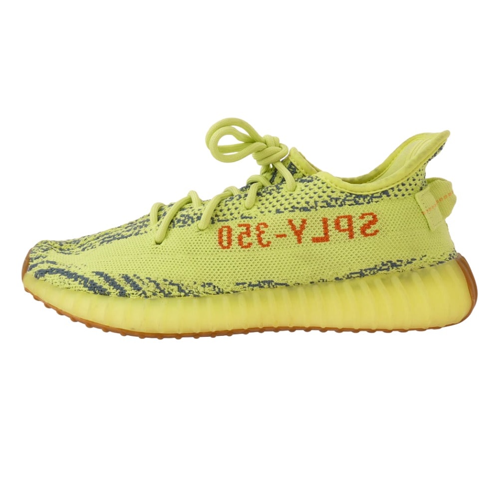 adidas アディダス スニーカー B37572 YEEZY BOOST 350 V2 SEMIFROZEN イージー ブースト セミフローズン ローカット スニーカー グリーン系 26.0cm【中古】