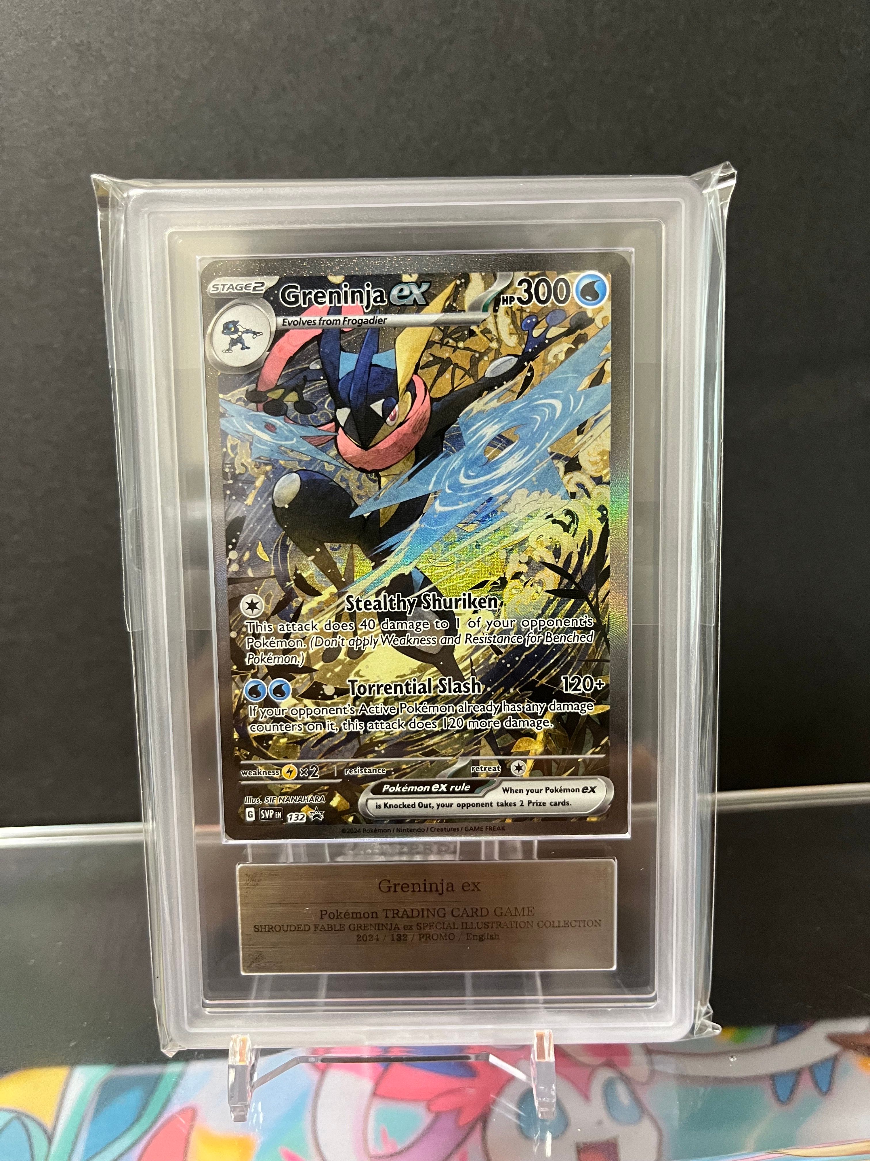 ゲッコウガex P [SVP EN 132]【英語版】(スカーレット&バイオレット「シュラウデッドフェイブル ゲッコウガex スペシャルイラストレーション コレクション」)