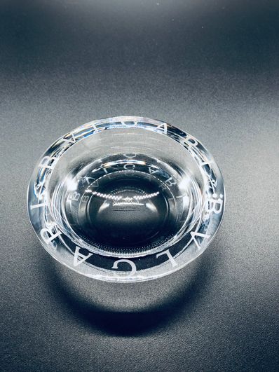 ブルガリ ローゼンタール クリスタル 灰皿 アッシュトレイ