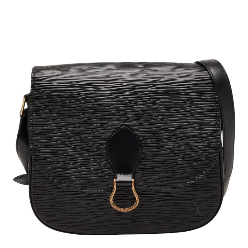ルイ ヴィトン エピ サンクルー 斜め掛け ショルダーバッグ M52192 ノワール ブラック レザー レディース LOUIS VUITTON 【中古】