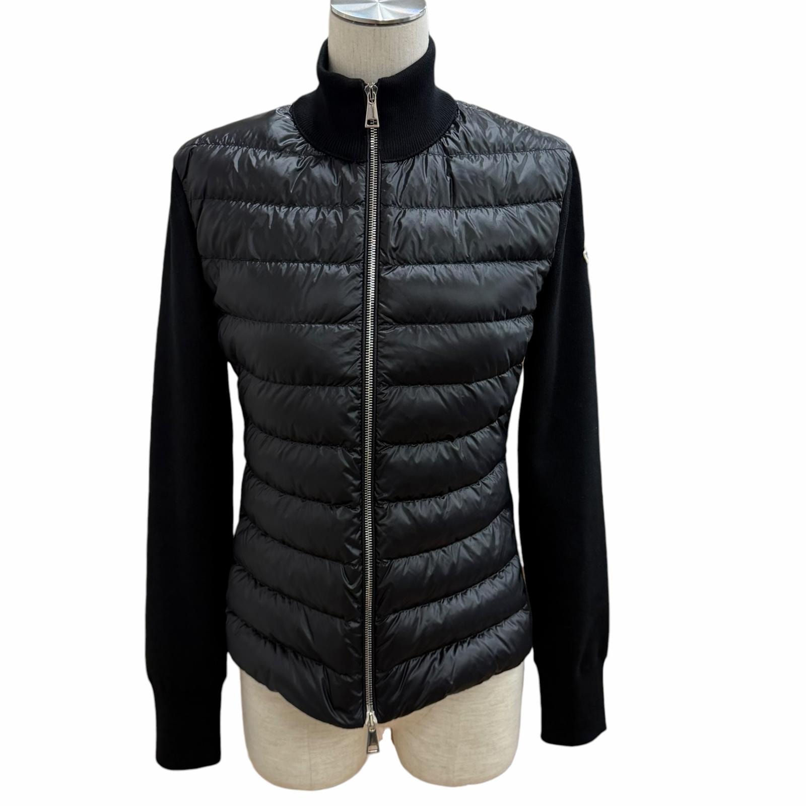 美品 モンクレール ダウンジャケット CARDIGAN TRICOT XS