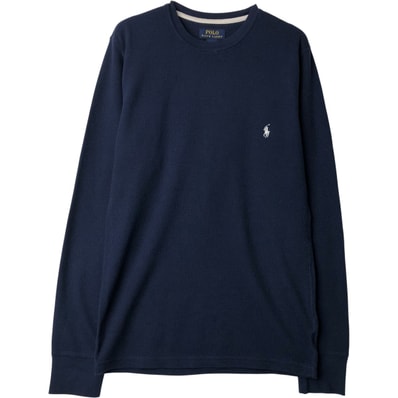 古着 ラルフローレン Ralph Lauren POLO RALPH LAUREN SLEEPWEAR サーマルロンT ハニカム メンズS相当/eaa616256