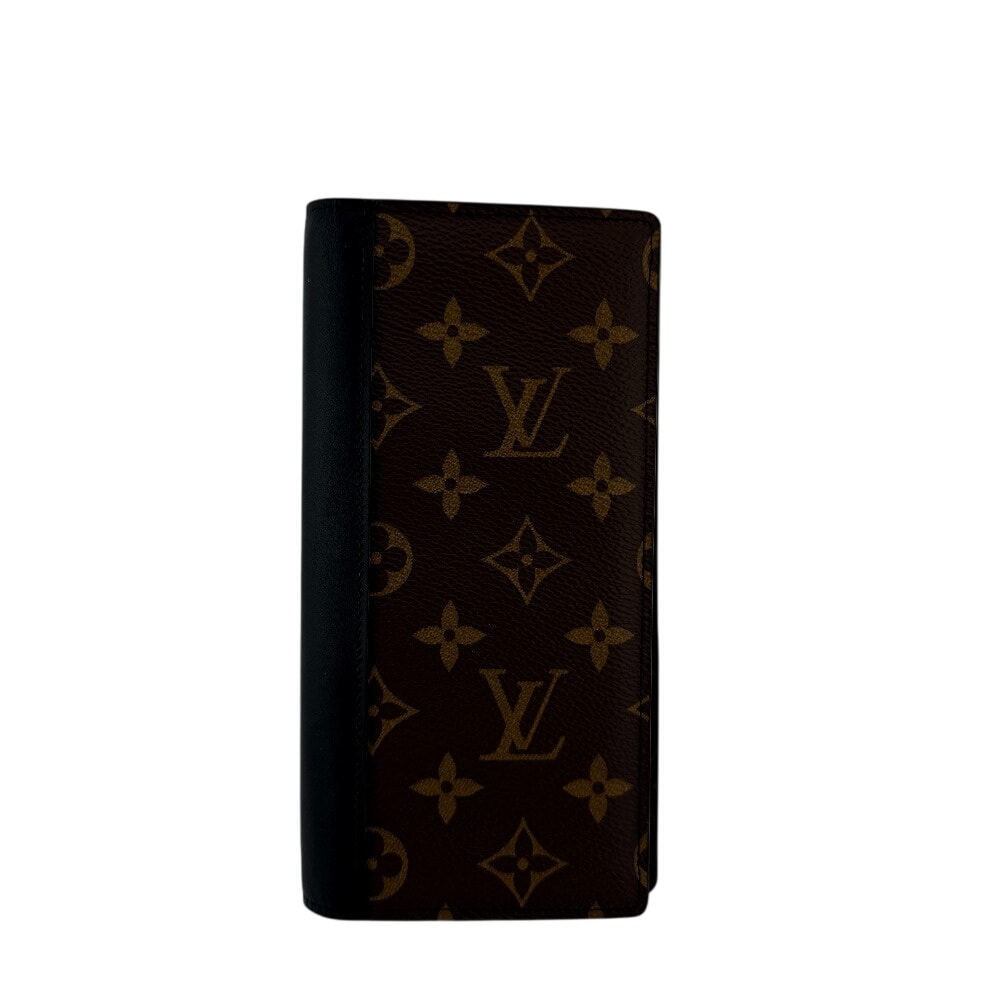 ルイヴィトン LOUIS VUITTON 長財布 モノグラムマカサー ポルトフォイユブラザ M69410 ブラウン